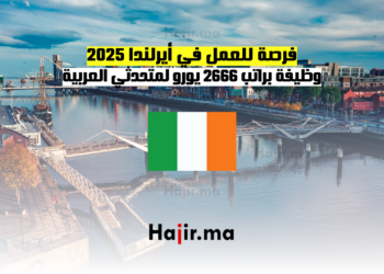 فرصة للعمل في أيرلندا 2025 وظيفة براتب 2666 يورو لمتحدثي العربية