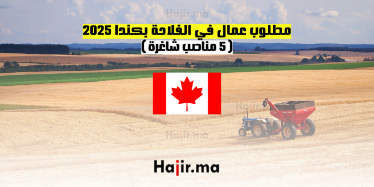 مطلوب عمال في الفلاحة بكندا 2025 - ( 5 مناصب شاغرة )