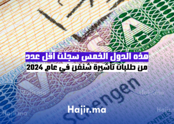 هذه الدول الخمس سجلت أقل عدد من طلبات تأشيرة شنغن في عام 2024