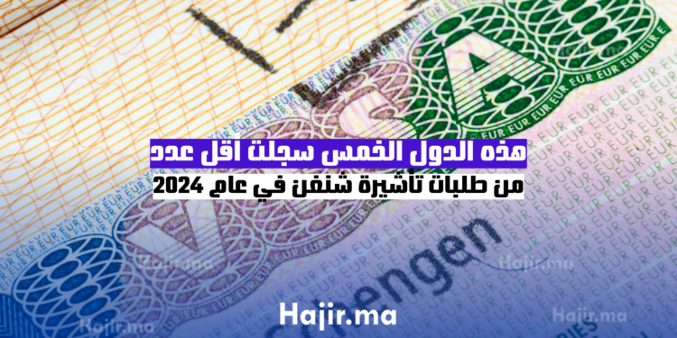 هذه الدول الخمس سجلت أقل عدد من طلبات تأشيرة شنغن في عام 2024