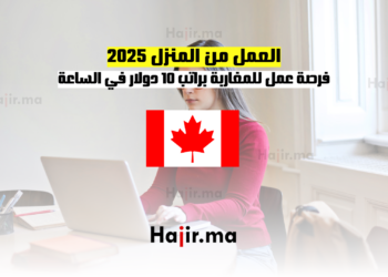 العمل من المنزل 2025 فرصة عمل للمغاربة براتب 10 دولار في الساعة - قدم الآن