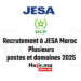 Recrutement à JESA Maroc : Plusieurs postes et domaines 2025