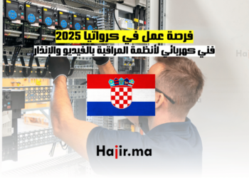 فرصة عمل في كرواتيا 2025 فني كهربائي لأنظمة المراقبة بالفيديو والإنذار