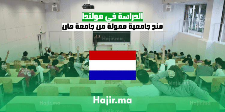 الدراسة في هولندا منح جامعية ممولة من جامعة هان