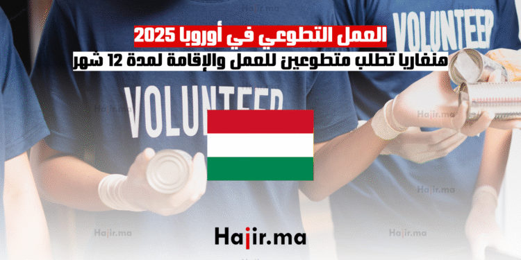 العمل التطوعي في أوروبا 2025 هنغاريا تطلب متطوعين للعمل والإقامة لمدة 12 شهر