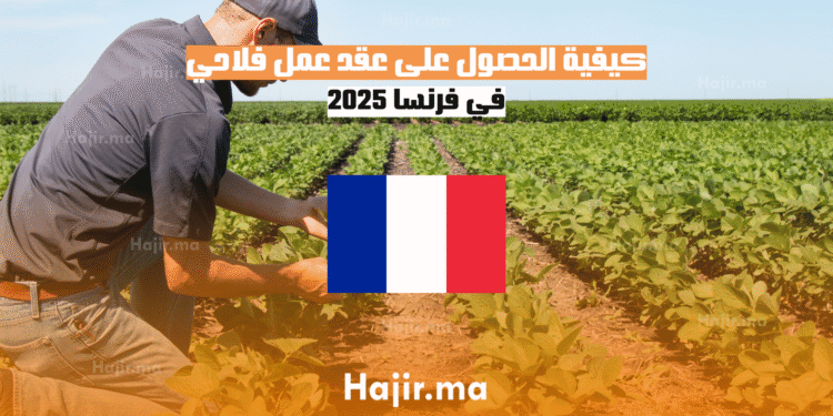 كيفية الحصول على عقد عمل فلاحي في فرنسا 2025