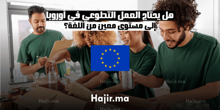 هل يحتاج العمل التطوعي في أوروبا إلى مستوى معين من اللغة؟