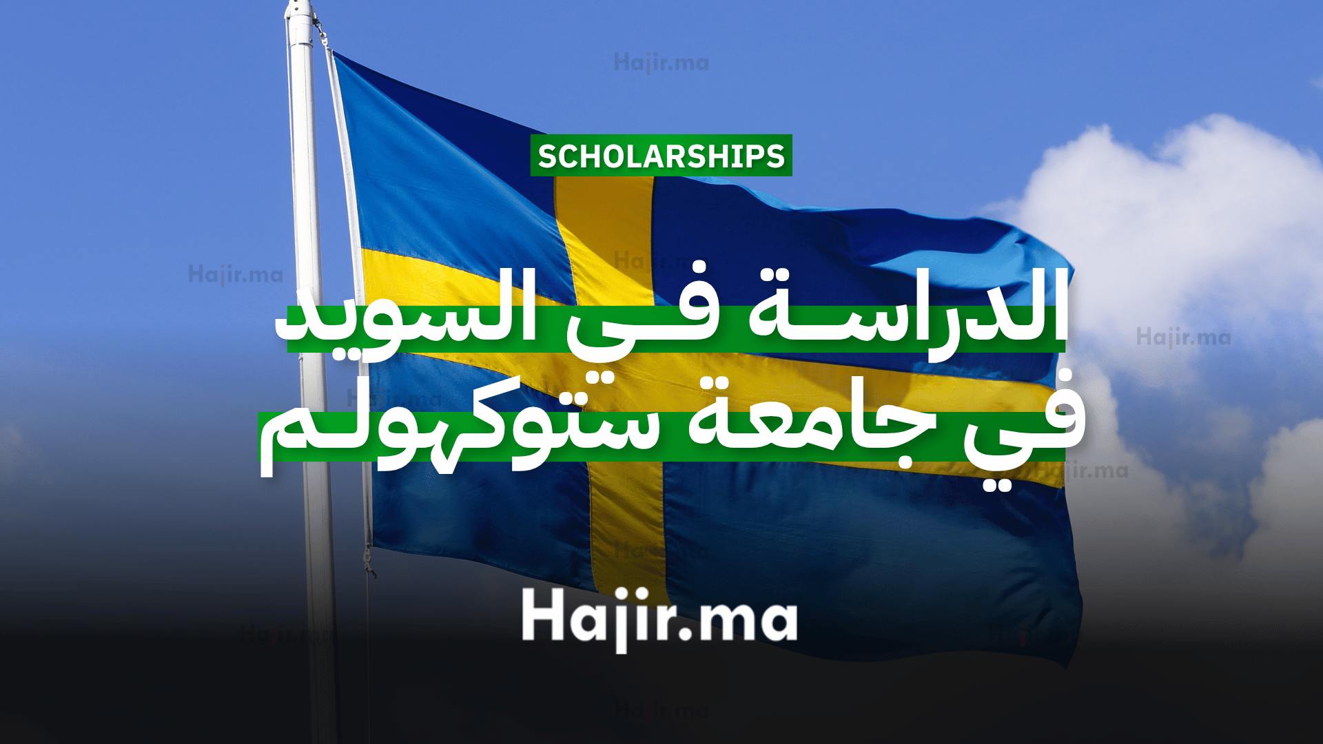 الدراسة في السويد في جامعة ستوكهولم