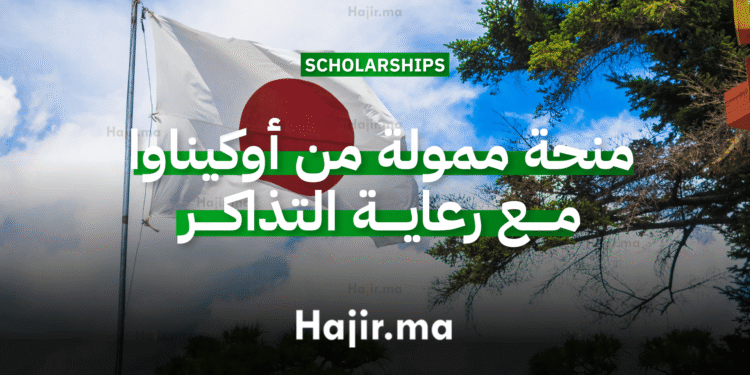 منحة جامعية ممولة من جامعة أوكيناوا في تخصصات متعددة مع رعاية التذاكر (1)