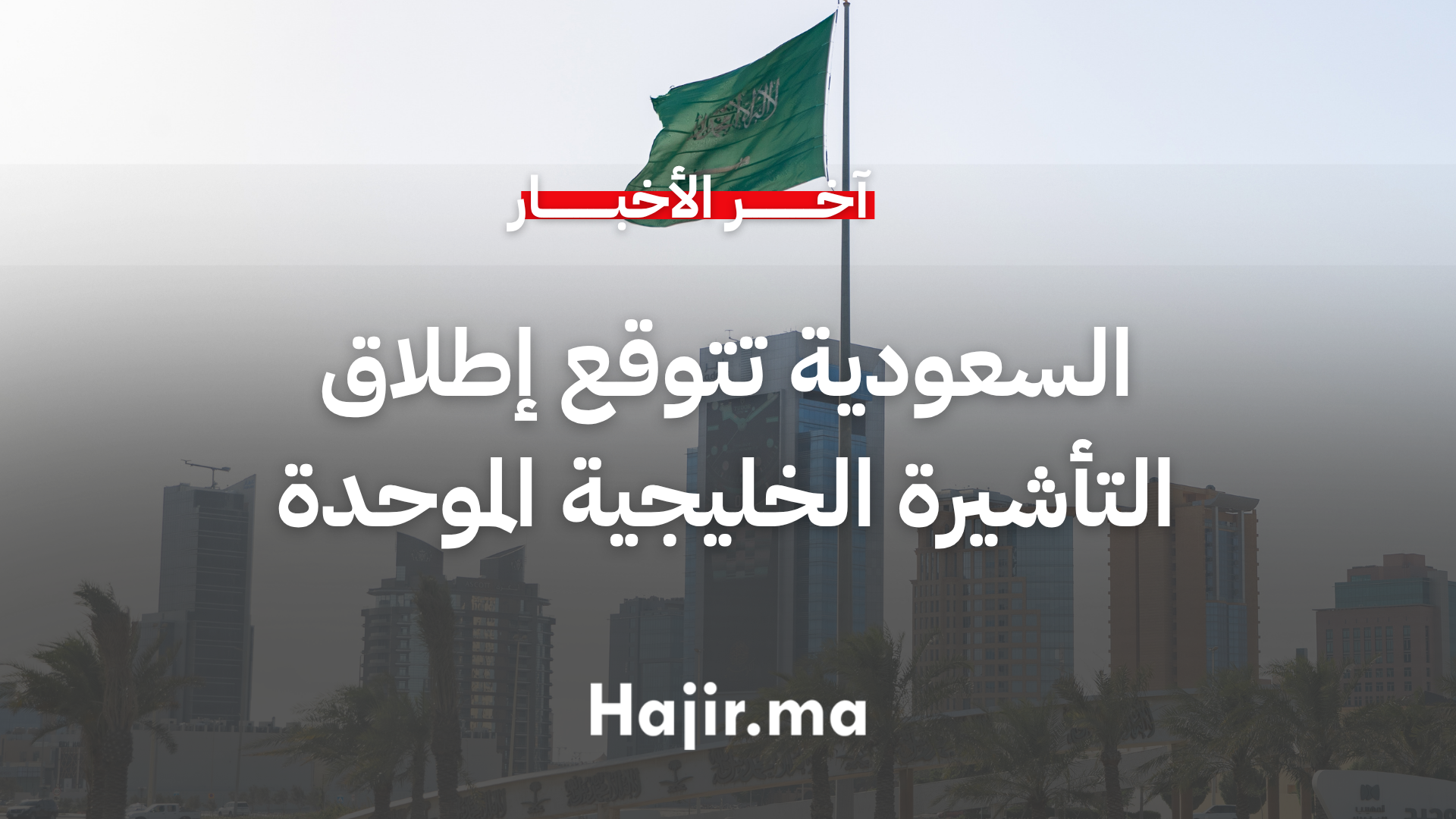 السعودية تتوقع إطلاق التأشيرة الخليجية الموحدة العام المقبل