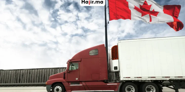 العمل كسائق شاحنة ثقيلة في كندا | الشروط والرخصة ورواتب 2026