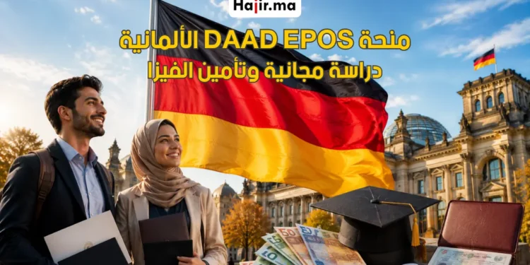 منحة DAAD EPOS الممولة بالكامل في ألمانيا لعام 2027 لدراسة الماجستير والدكتوراه
