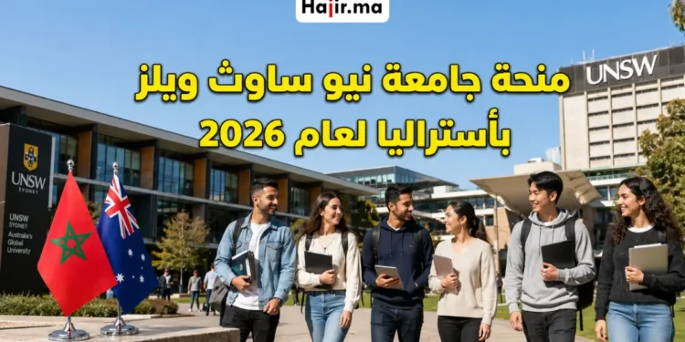 منحة جامعة نيو ساوث ويلز بأستراليا 2026 بتمويل حكومي وصناعي مشترك لدراسة الماستر