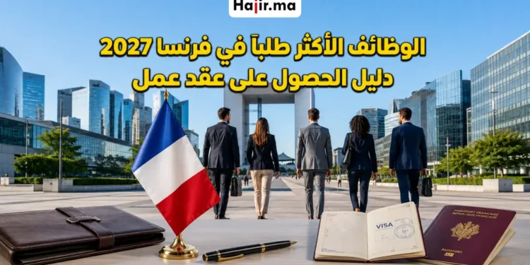 الوظائف الأكثر طلباً في فرنسا لعام 2027 ودليل الحصول على عقد عمل