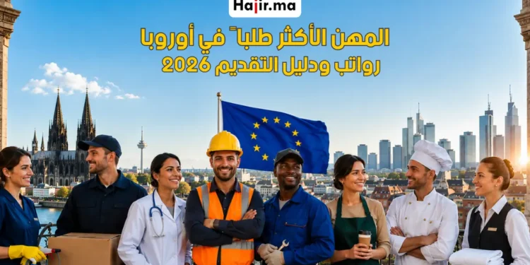 المهن الأكثر طلباً في أوروبا لعام 2026 ورواتبها ودليل التقديم
