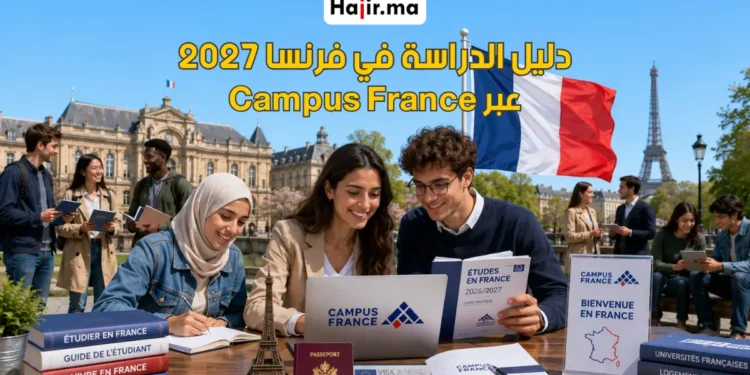 دليل السفر والدراسة في فرنسا عبر منصة "Campus France" لعام 2026/2027