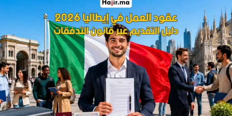 كيف تحصل على عقد عمل رسمي في إيطاليا عبر قانون التدفقات الجديد لعام 2026