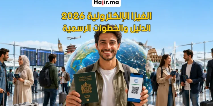 دليل الحصول على الفيزا الإلكترونية (e-Visa) للمغاربة 2026: الدول والخطوات الرسمية