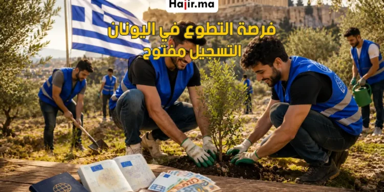 برنامج التطوع الأوروبي في اليونان 2026 المزايا المالية وشروط التقديم لطلب الفيزا