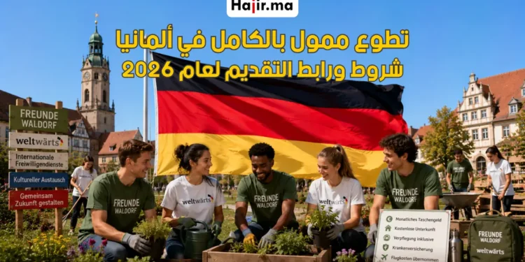 تطوع ممول بالكامل في ألمانيا 2026 | تفاصيل الراتب الشهري وشروط تأشيرة التطوع