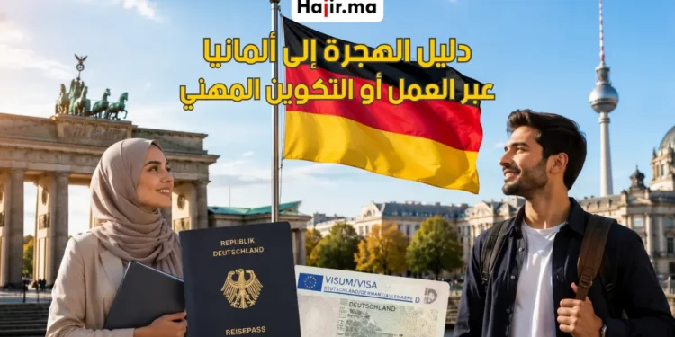 دليل الهجرة إلى ألمانيا عبر العمل أو التكوين المهني خطوة بخطوة 2026