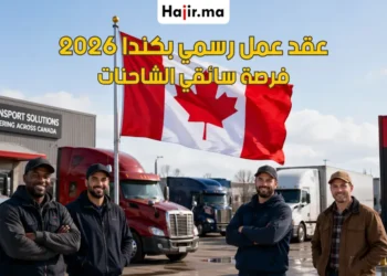 فرصة عمل في كندا براتب مجزي وعقد رسمي لعام 2026 لسائقي الشاحنات