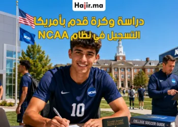 التسجيل في الرابطة الوطنية للرياضة الجامعية بأمريكا لدراسة ولعب كرة القدم