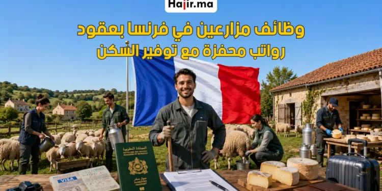 مطلوب عامل فلاحي متعدد المهام للعمل بفرنسا بعقد رسمي ورواتب تنافسية