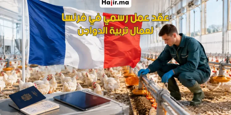 عقد عمل رسمي في قطاع الفلاحة بفرنسا مع توفير السكن وتأمين صحي 2026