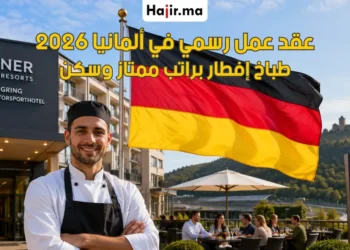 فرصة عمل في ألمانيا براتب مجزي وعقد دائم لعام 2026 في قطاع الفندقة والمطاعم