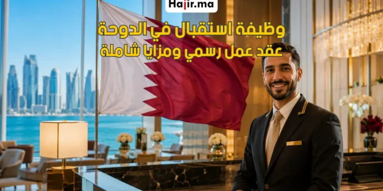 وظيفة وكيل استقبال في قطر بعقد عمل رسمي وحوافز مالية مرتفعة لعام 2026