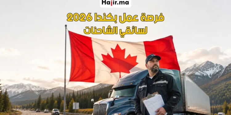 فرصة عمل سائق شاحنة في كندا 2026 براتب تنافسي وعقد عمل دائمة ودعم LMIA