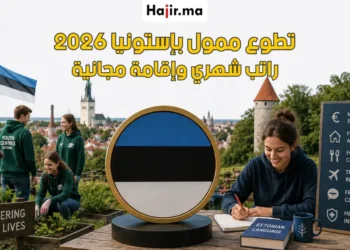تطوع ممول بالكامل في إستونيا لمدة 15 شهراً براتب 550 يورو ودورات لغة وتأمين صحي
