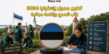 تطوع ممول بالكامل في إستونيا لمدة 15 شهراً براتب 550 يورو ودورات لغة وتأمين صحي