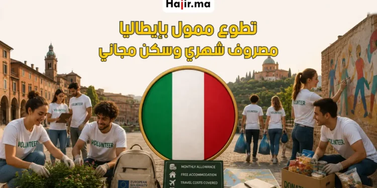تطوع مدفوع التكاليف في إيطاليا 2026 | مصروف شهري، سكن، وتغطية تذاكر السفر