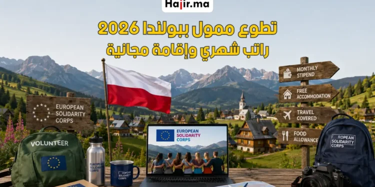 تطوع ممول بالكامل في بولندا 2026 | راتب شهري وإقامة مجانية وتغطية السفر