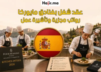 عقد عمل وتدريب طهي في إسبانيا 2026 براتب مجزي مع وجبات مجانية وسكن مدعوم