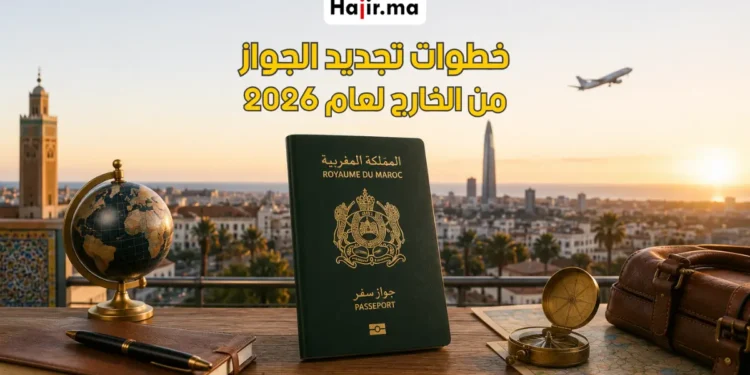 خطوات تجديد جواز السفر من الخارج والرسوم ومواعيد القنصلية 2026