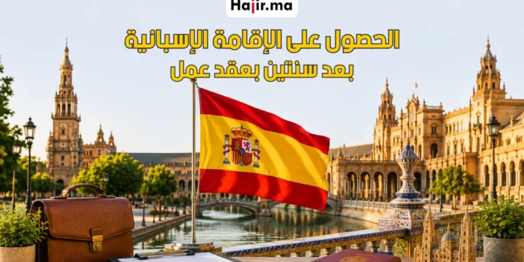 خطوات الحصول على الإقامة في إسبانيا بعد سنتين بعقد عمل 2026
