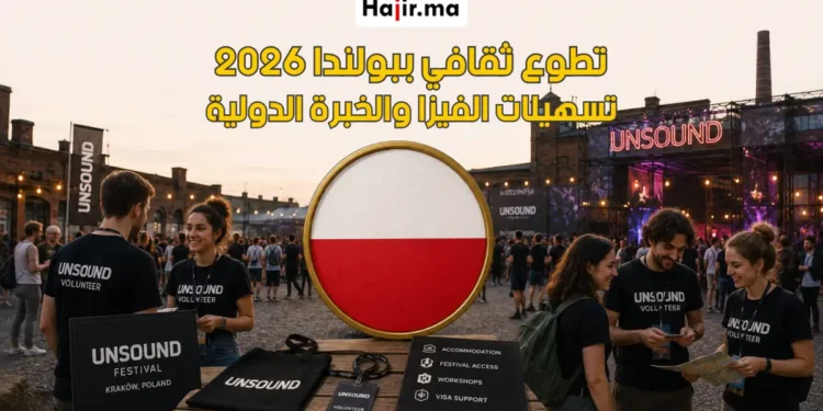 التقديم على تطوع مهرجان Unsound في بولندا 2026: إقامة وتغطية أنشطة وتسهيلات فيزا