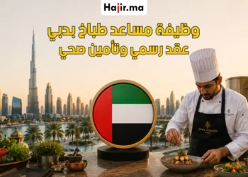 عقد عمل طباخ في دبي براتب مجزي وسكن مجاني 2026