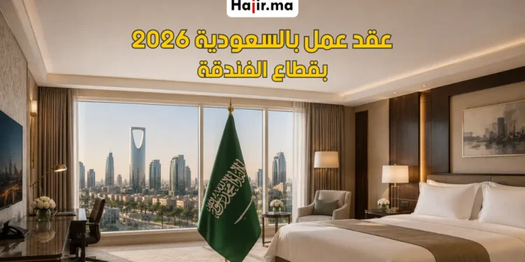 وظائف الفندقة في السعودية 2026 عقد عمل براتب مجزي وتأشيرة عمل مع إقامة مجانية