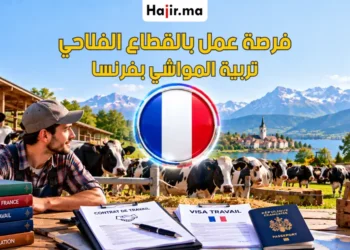 عقد عمل عامل تربية مواشي في فرنسا 2026 براتب يورو مجزي ودعم التأشيرة
