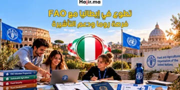 فرصة تطوع في إيطاليا لدى منظمة الأمم المتحدة FAO لعام 2026 مع دعم الإقامة والتأشيرة