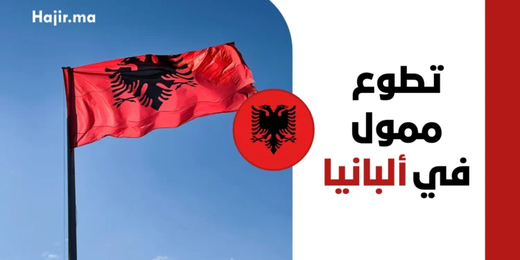 تطوع ممول بالكامل في ألبانيا 2027 مع راتب شهري 450 يورو ودعم التأشيرة