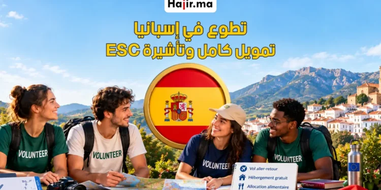 تطوع ممول بالكامل في إسبانيا لعام 2026 | برنامج الفيلق الأوروبي للتضامن بإقامة مجانية