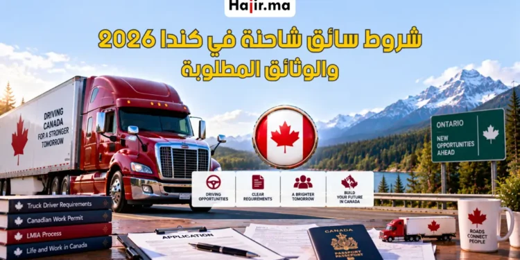 شروط التوظيف كسائق شاحنة في كندا لعام 2026 والوثائق المطلوبة