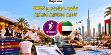 فرصة عمل بمطاعم الإمارات براتب مجزي وبدلات مالية وتأمين صحي عبر ANAPEC