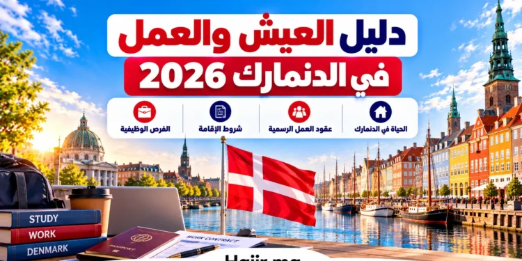 دليل العيش والعمل في الدنمارك 2026 | شروط الإقامة والفرص الوظيفية وعقود العمل